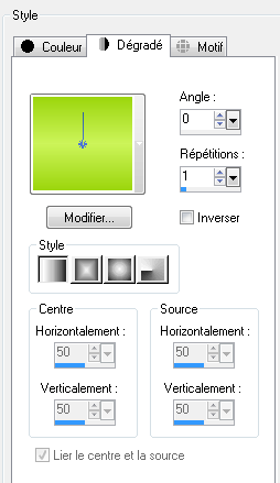 dégradé