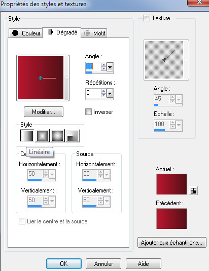 dégradé